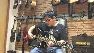 CONTEÚDO LIBERADO!!!! BOLETIM 1 - VIOLÃO CRAFTER HDC24 BLACK AÇO