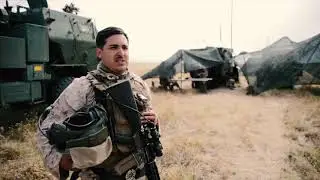 Marines coordinate fire missions with FDC and HIMARS for precision artillery support