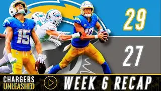 Chargers vs Dolphins Week 6 VICTORY Recap & Highlights | Justin Herbert Clutch | SEASON SAVING WIN?