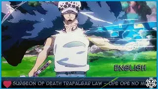 [ENGLISH] Surgeon of Death Trafalgar Law | All Techniques | Sabaody - Wano