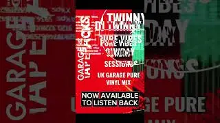 DJ Twinny &ndash; Pure Vibes Sunday Session 🎶 | UK Garage Vinyl Mix