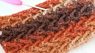 Super Easy Crochet Baby Blanket Pattern For Beginners -Trend 3D Crochet Blanket  Arrow Pattern