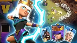 Seguimos Mejorando con el QUEEN WALK EN TH14! Ataques con QW Th14 2024| Clash Of Clans