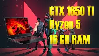Acer Nitro 5 Gaming Test 2021 Valorant FPS Test !