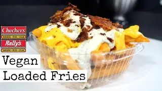 Vegan Loaded Fries | Checker's Rally's style