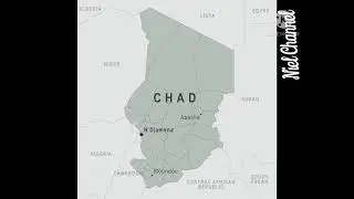 MAP OF CHAD.