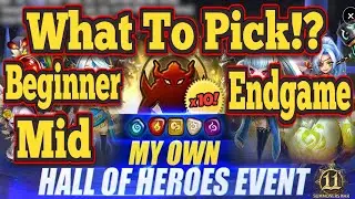 HoH Choice Units You Don't Want To Miss Out On! For Begin, Mid, And End-Game! Summoners War