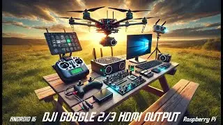 DJI Goggles 2/3 HDMI Hack Using Raspberry Pi 5 (Android Method) No Licence, No DJI RC Pro