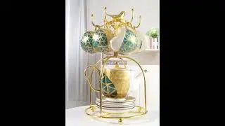 Luxury Bone Coffee Set Gold Inlay Porcelain Tea Set Pot Cup Ceramic Mug