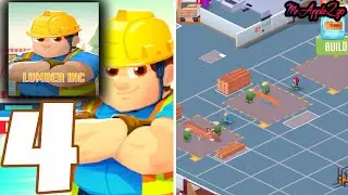 Idle Lumber Empire - Gameplay Walkthrough Part 4 - Day with a Woodworking Business My (iOS, Android)