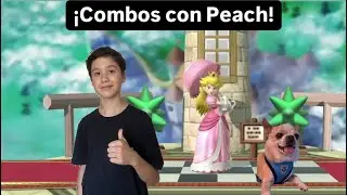 &iexcl;Los MEJORES COMBOS con Peach! | SSBU Tutorial