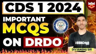 Top 25 Important MCQs on DRDO | CDS 1 2024 | UPSC