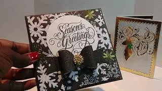Gold, Black and White Christmas