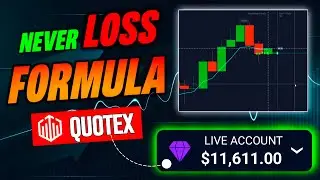 🔥 NEVER LOSS FORMULA: Quotex Binary Trading Strategy | Price Action + EMA + SNR!
