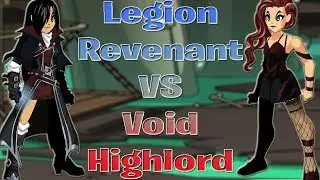 AQW Legion Revenant VS Void Highlord (NEW GOD-CLASS!?) 1v1 PvP