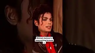 Michael Jackson Telling His song writing formula