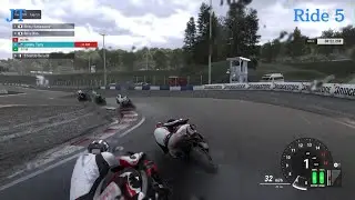 RIDE 5-PS5-Okayama International GP Circuit Race #2-JT Pushing The BMW M1000RR On Wet Day