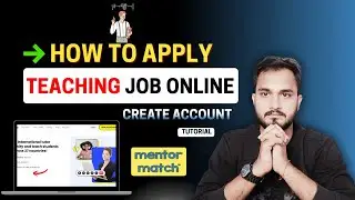 mentor match tutor how to apply | online tutoring jobs from home in india | apply kaise kre