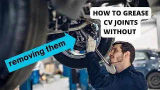 Как смазать ШРУСы не снимая их (смазка ШРУСов)