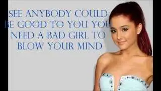 Ariana Grande - Bang Bang (Verse) Lyrics Video