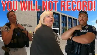 YOU WILL NOT RECORD! - EXPLAIN YOURSELF WHILE IN OUR BUILDING!