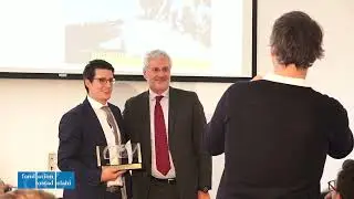 Troph&eacute;es 2017 - Remise du troph&eacute;e de l&rsquo;enseignement de l&rsquo;&eacute;thique &agrave; Johan Rochel
