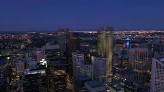 CALGARY CANADA 4K, NIGHT VIEW, 4K VIDEO, CANADA 4K, DRONE FOOTAGE