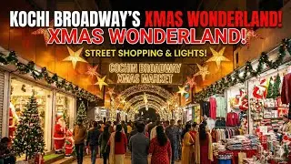 KOCHI XMAS MARKET: Cheapest Decor & Gifts in Broadway? 😱🛍️ #xmasshopping #kochibroadway #xmas2025 