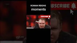 ROMAN REIGNS best moments #wwe