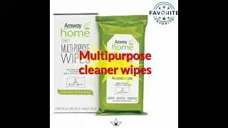 Multipurpose cleaner wipes ll Amway products
