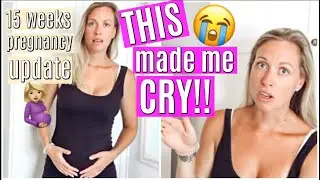 15 WEEKS PREGNANCY UPDATE 2020 / THIS MADE ME CRY! / OUR STROLLER / BELLY SHOT / Lii Borossy