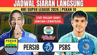 LIVE! BRI Super League 2026 Schedule - Persib Bandung vs. PSBS Biak - Head-to-Head & Latest Stand...