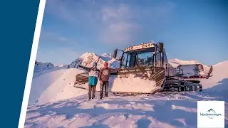 Monte dans ma dameuse par Labellemontagne