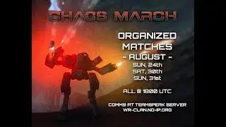 Mechwarrior Living Legends Chaos! CHaos! CHAOS! MARCH!