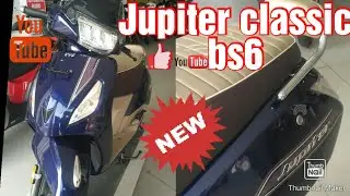 New TVS Jupiter classic in new model bs6 || #Shorts