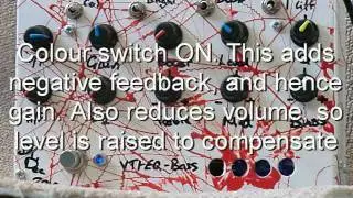 Dave hall amps DHA bass VT1 EQ demo