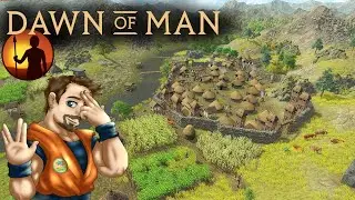 BEGINNING OF MANKIND, SURVIVAL AND RESOURCE MANAGEMENT GAME I DAWN OF MAN Lets Try.