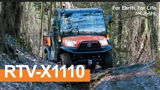 RTV-X1110: Powerful and economical 3 cylinder | #Kubota 2019