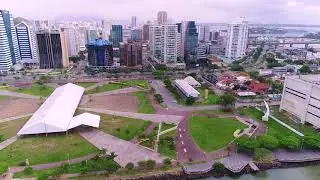 DRONE TOUR :  1a Voo P4 Pra&ccedil;a do Papa (Teste)