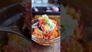 Rainbow Sherbet Fruit Snow 🌈🍓❄️