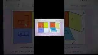تعلم طريقة الإسقاط وتوزيع المساقط على ورقة الرسم