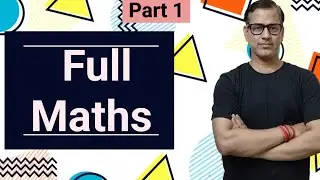 Entire Maths Class 9 ICSE | Full Maths ICSE Class 9 | @sirtarunrupani