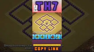 Th 7 War and Cwl Base Layout! #geniusclash #clashofclans