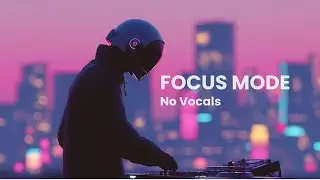 Focus Music for Coding & Work  Midnight Neon Synthwave – Deep Focus
