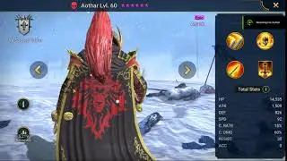 Raid Shadow Legends Hero Showcase Aothar lv 60