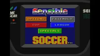 Sensible Soccer - Sega Game Gear