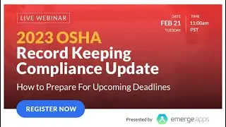 2023 OSHA Record Keeping Update
