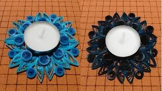 DIY - Paper Quilled Candle Holder