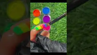 Neon art#nailart #neonart #reels #viral #trending #trendingshorts #trendingreels#trendingson