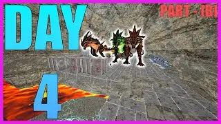 How I SOLO Defence Base 1 v 3 Part 2 in MESA 4 Man INSANE pvp #arksurvivalevolved #ferox
